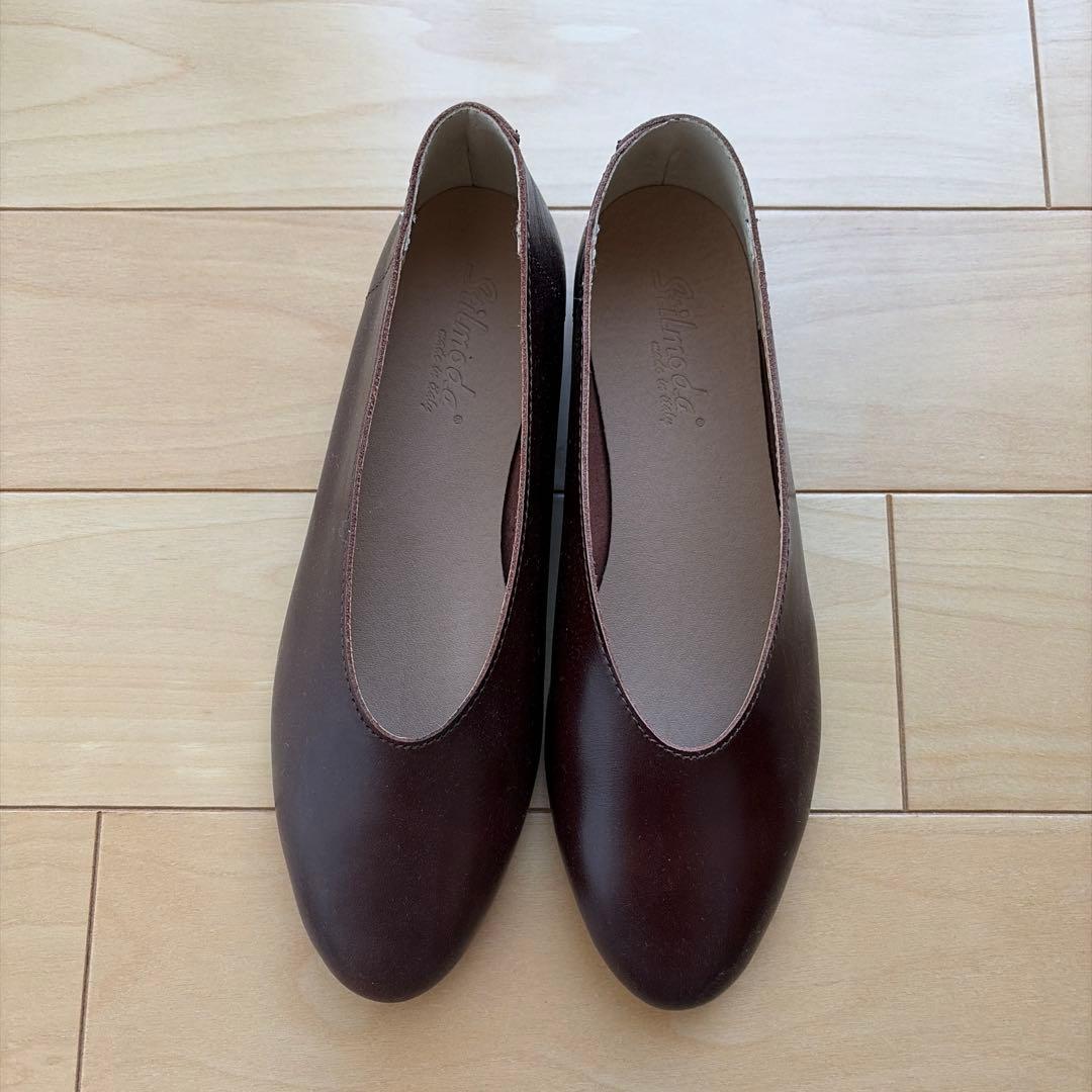 【試着のみ】Stilmodaフラットシューズ/ブラウン/サイズ37
