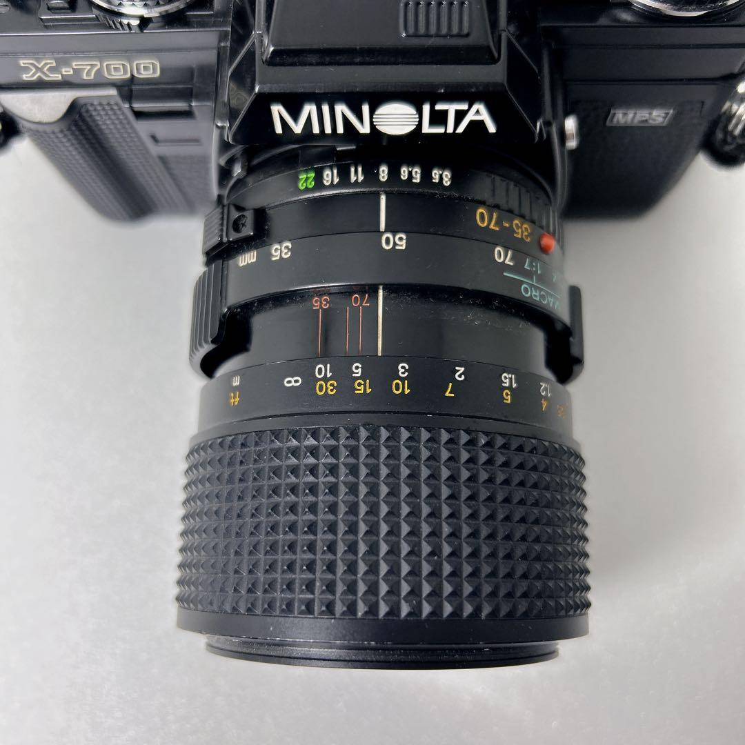 【美品】MINOLTA X-700　フィルムカメラ