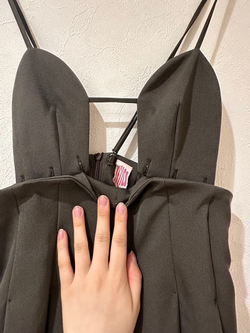 【大幅値下げ】元値4万FETICO2WAY ジャンプスーツ キャミオールインワン