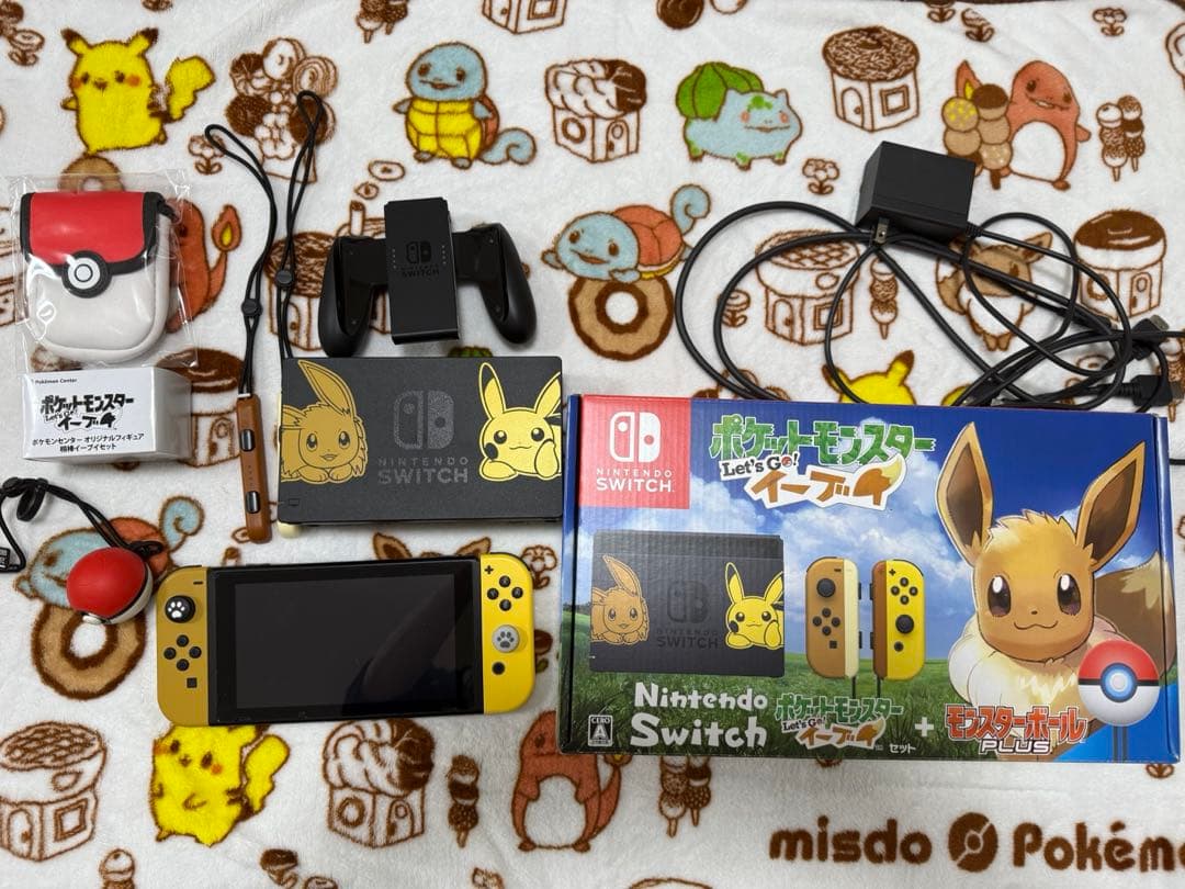 ニンテンドースイッチ本体　ポケットモンスターLets Go!イーブイ　おまけ付き