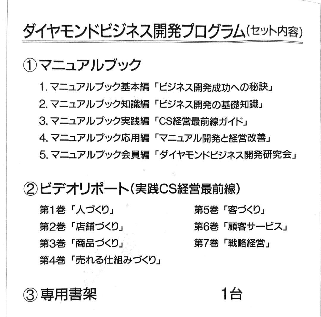 【非売品】ダイヤモンド社 ビジネス開発プログラム フルセット(1996年)