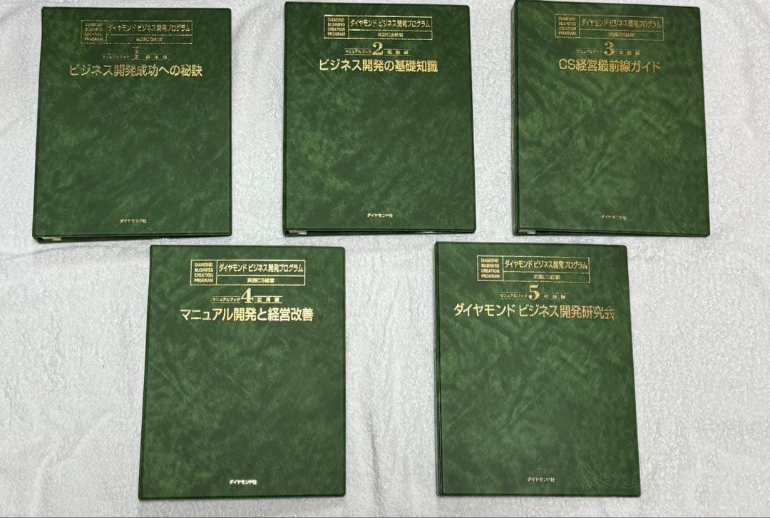 【非売品】ダイヤモンド社 ビジネス開発プログラム フルセット(1996年)