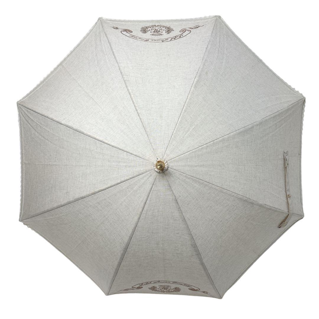 希少✨POLO RALPH LAUREN ホースロゴ　バンブー　フリル付　長傘