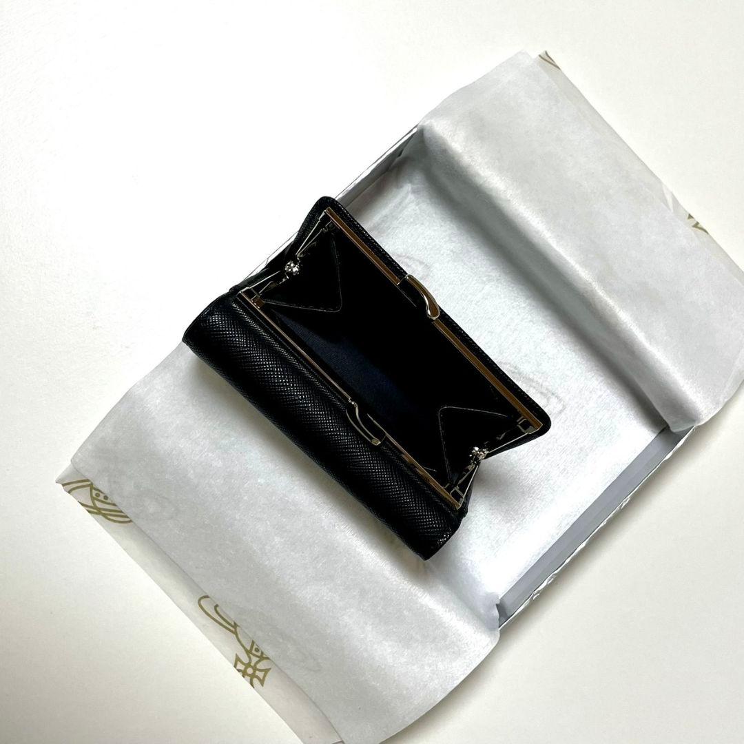 Vivienne Westwood 三つ折り財布 黒813VW131 新品