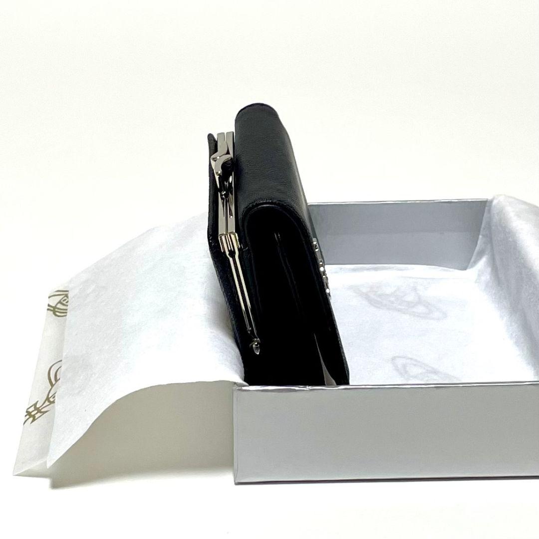 Vivienne Westwood 三つ折り財布 黒813VW131 新品