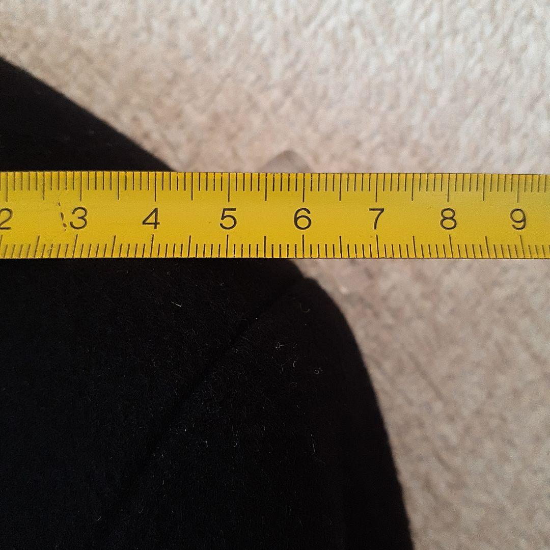 日本製　カシミヤ100％紳士コート　黒色