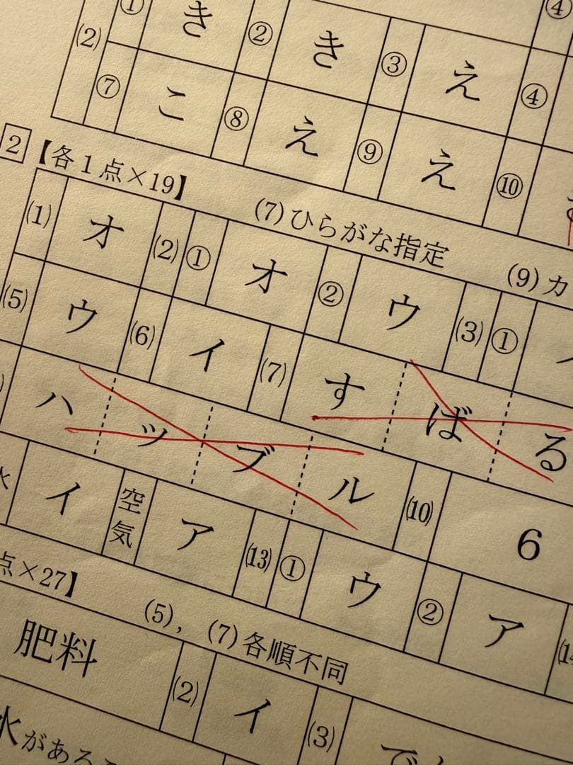 希学園小6 理科　テキスト一年分と復習テスト(問題と回答解説-抜けあり)
