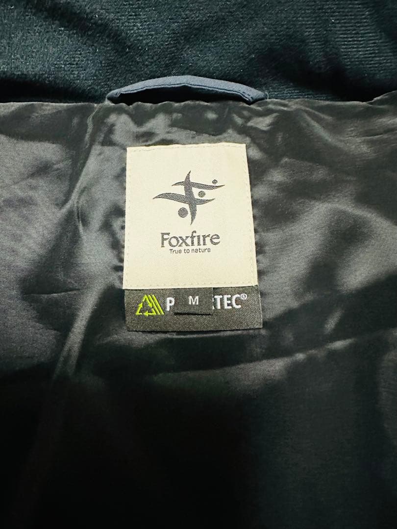 【美品】Foxfire POLARTEC中綿 セットアップ【ブルー／Mサイズ】