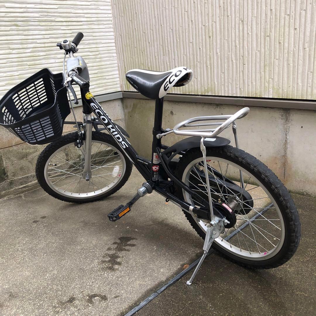ブリヂストン　ECO KIDS ジュニアサイクル 前カゴ付き　18インチ