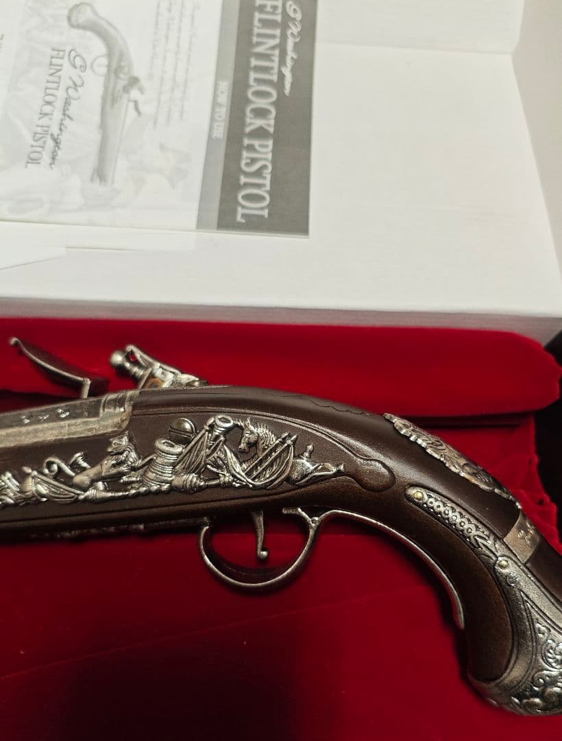 KTW フリントロック・ピストル 18歳以上 ハンマー式エアコッキングガン