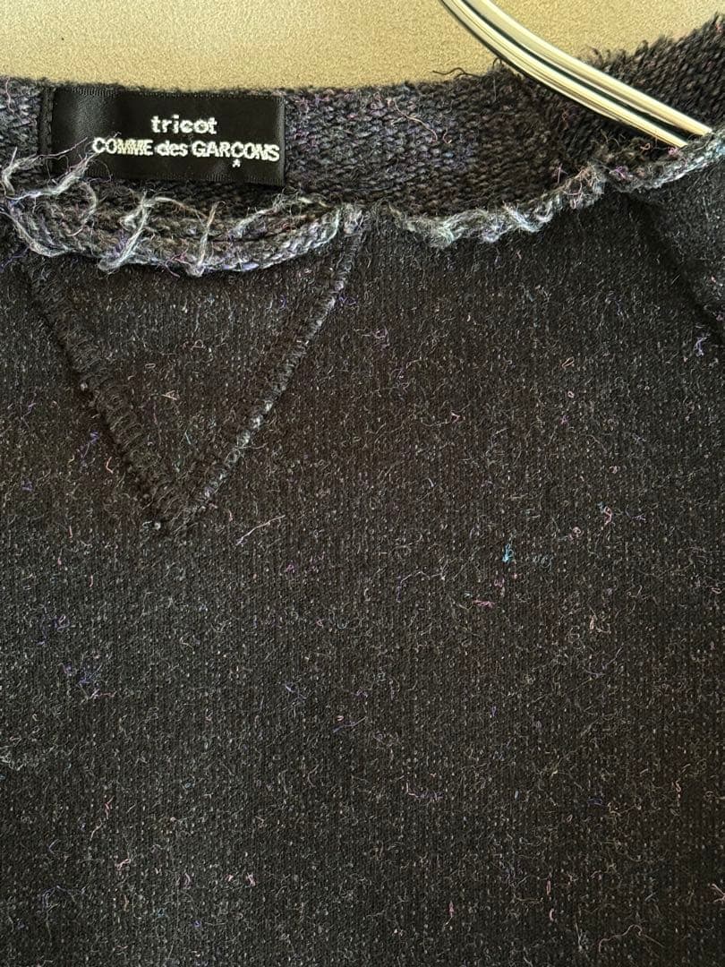 tricot COMME des GARÇONS 黒スウェット