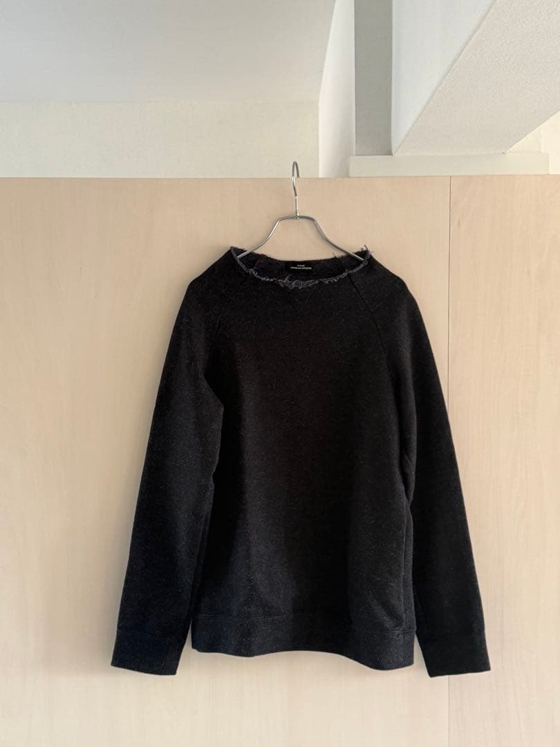 tricot COMME des GARÇONS 黒スウェット