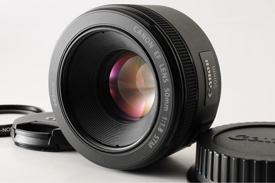 【ほぼ新品】 キャノン Canon EF 50mm f1.8 STM