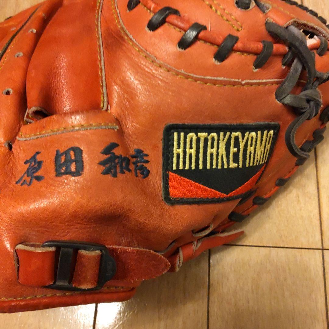 実使用近鉄バファロ−ズ原田選手のキャッチャ−ミット