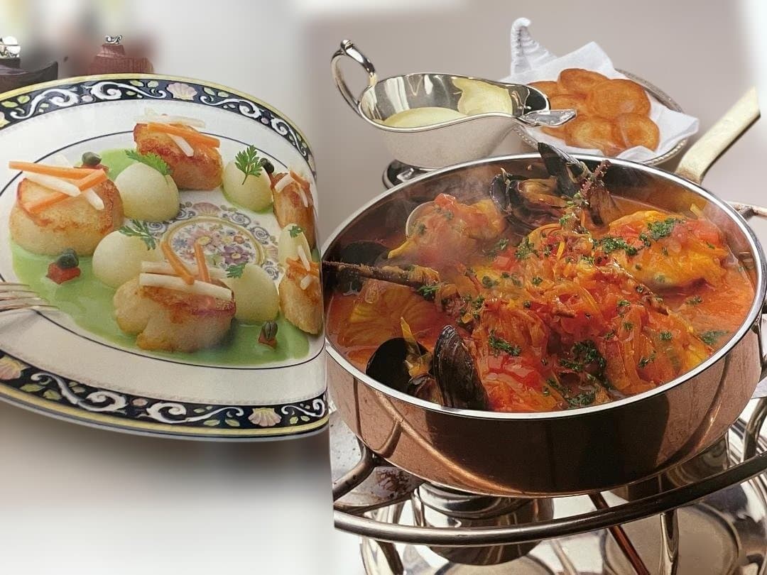 帝国ホテル 村上信夫のフランス料理 直筆書き物有り