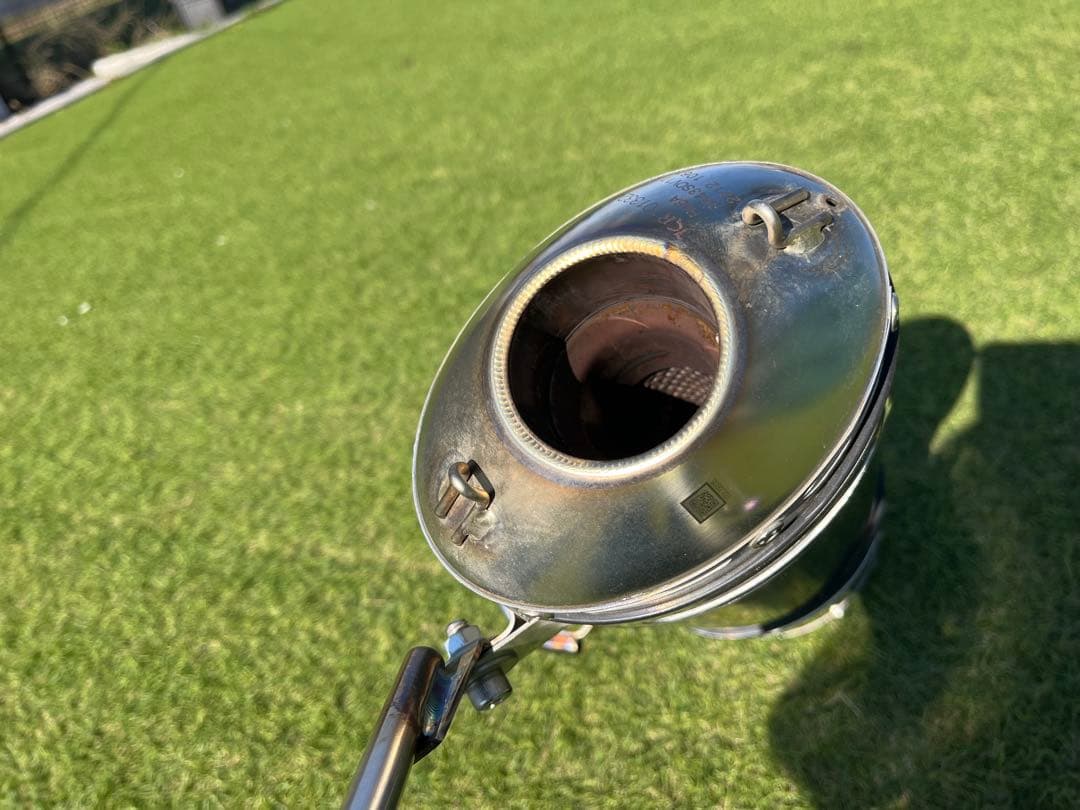 キャリイDA16T ヨシムラSlip-On OvalサイクロンSTB