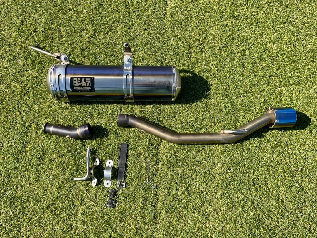 キャリイDA16T ヨシムラSlip-On OvalサイクロンSTB