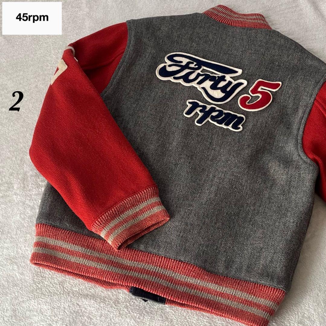 45rpm リバーシブル スタジャン 2 日本製 45アールピーエム