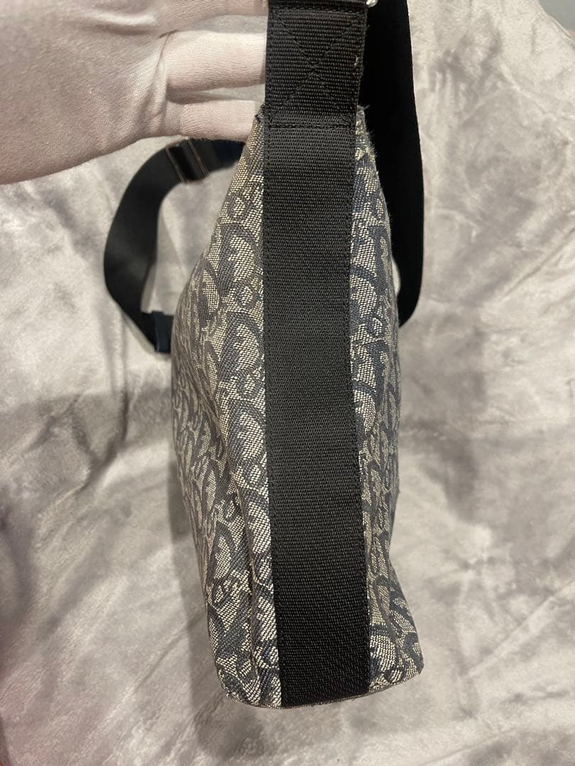 Dior トロッター柄 ロゴショルダーバッグ