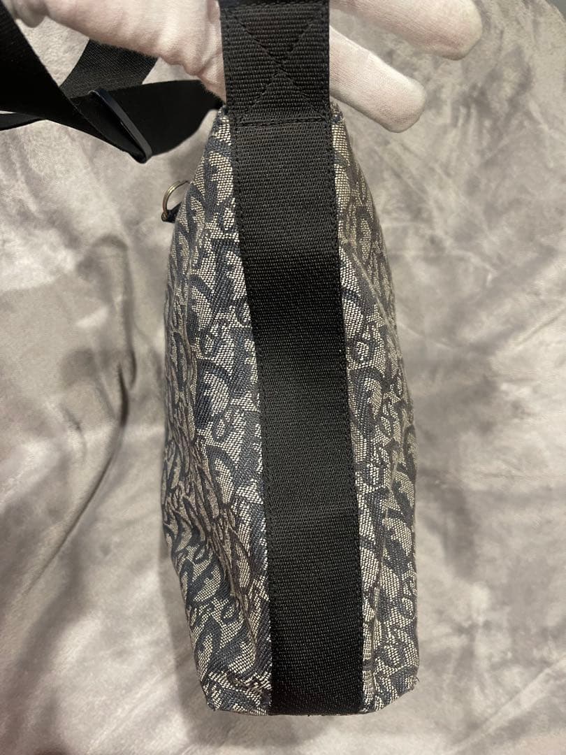 Dior トロッター柄 ロゴショルダーバッグ