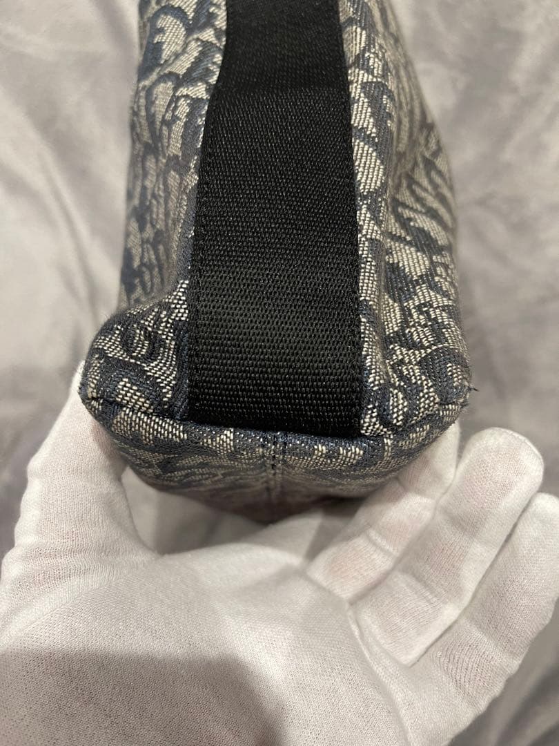 Dior トロッター柄 ロゴショルダーバッグ