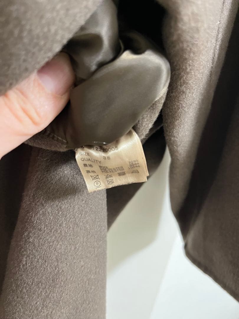 ジャケット・アウター Stole Wool Coat todayful