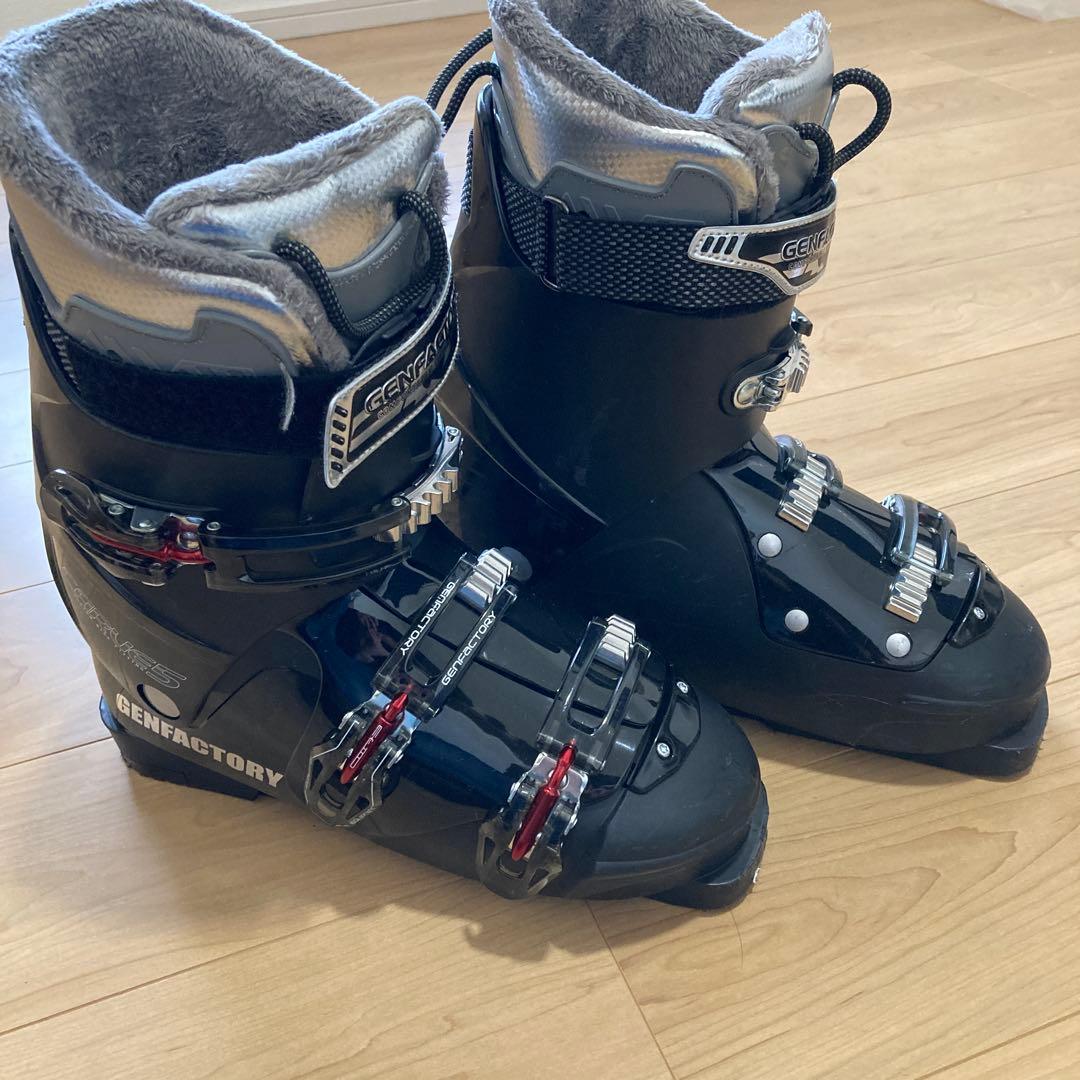 GENFACTORY スキー ブーツ 黒　メンズ Carve-5