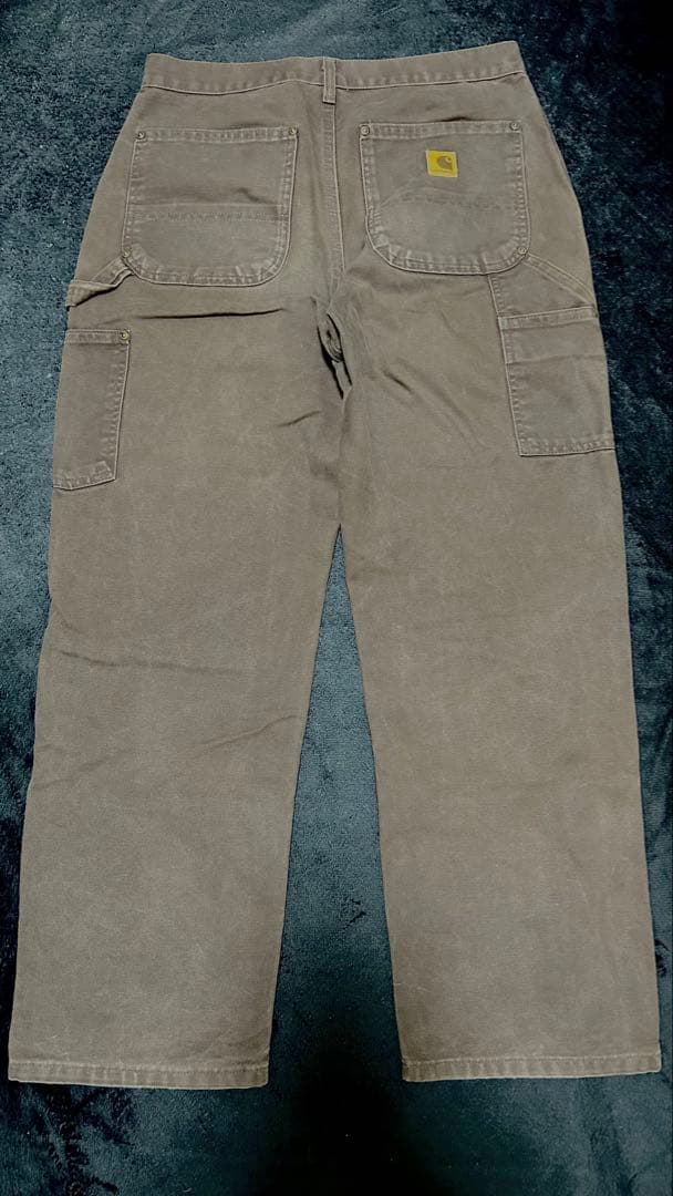 カーハート/ダブルニー/ペインター/ワーク/ダークブラウン/USA製/31x30