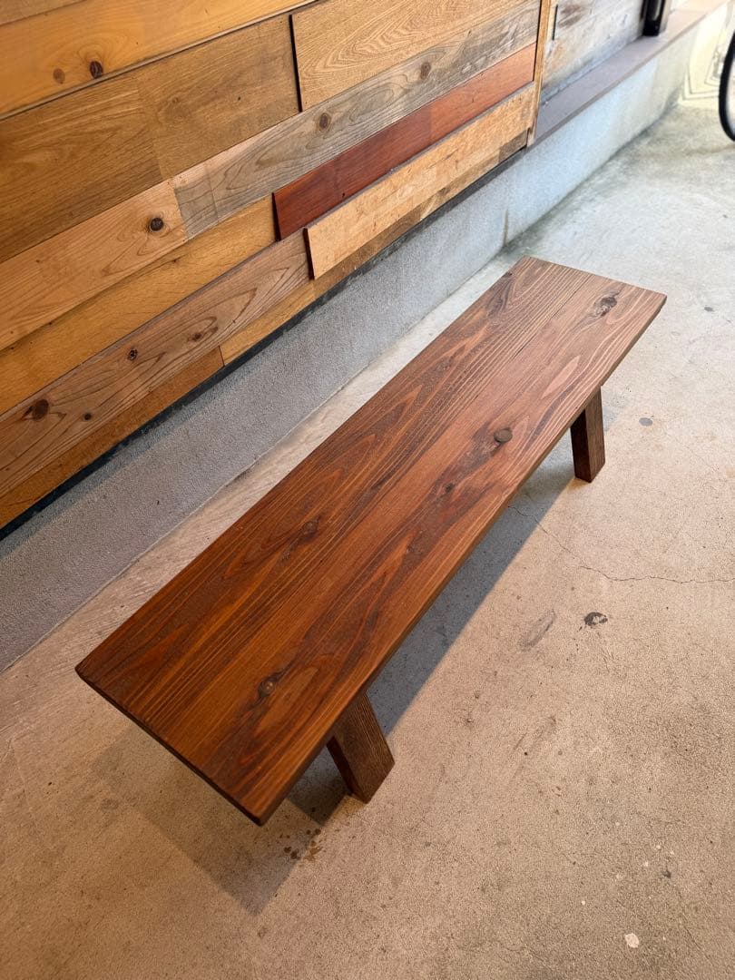 屋久島地杉のベンチ