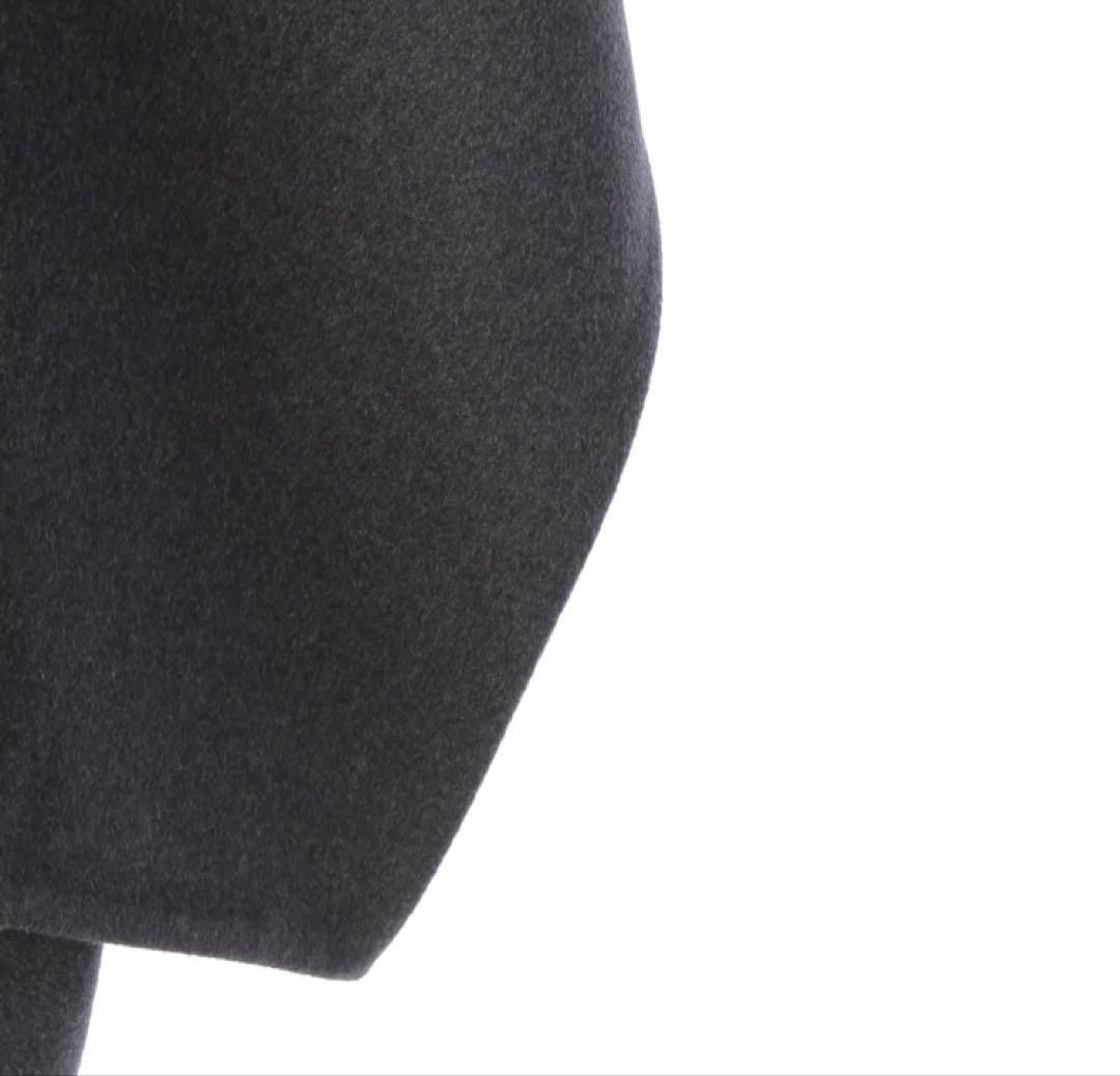 【極美品】【最終価格】セリーヌ カシミヤ ポンチョ コート グレー 36