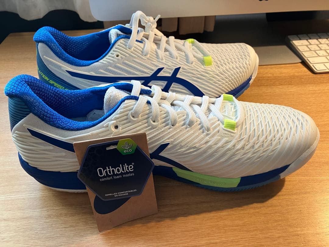 未使用　箱付き　ASICS SOLUTION SPEED FF テニスシューズ