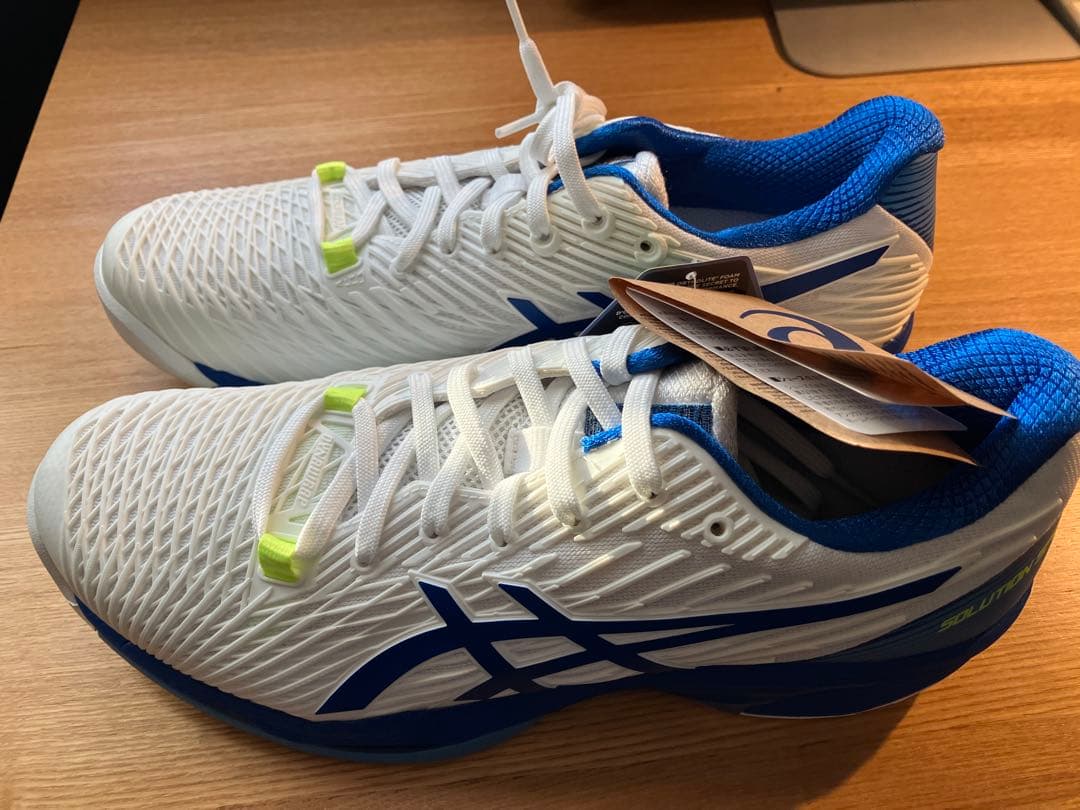 未使用　箱付き　ASICS SOLUTION SPEED FF テニスシューズ