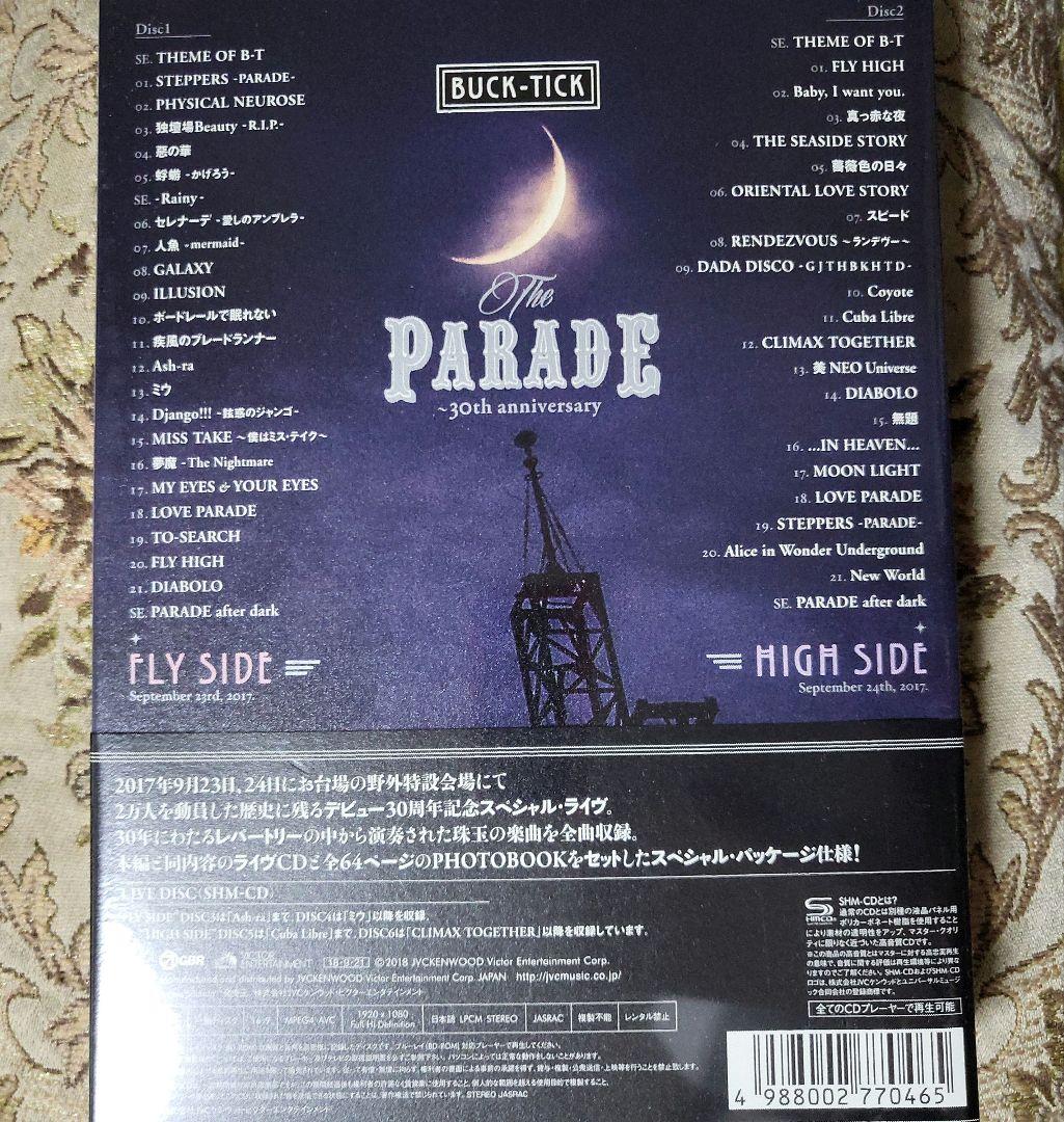 BUCK-TICK/PARADE～30th 完全生産限定盤 blu-ray