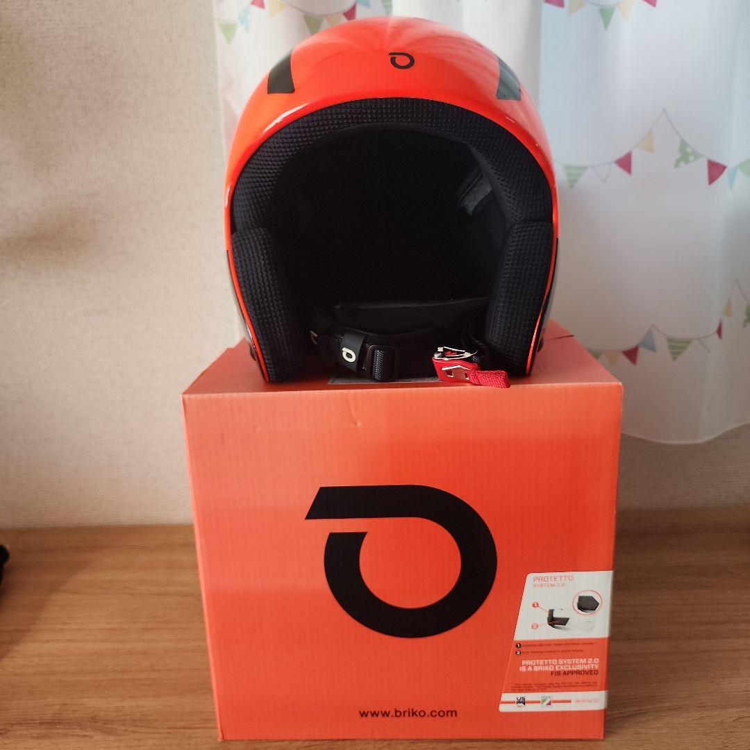BRIKO オレンジ ヘルメット PROTETTO SYSTEM