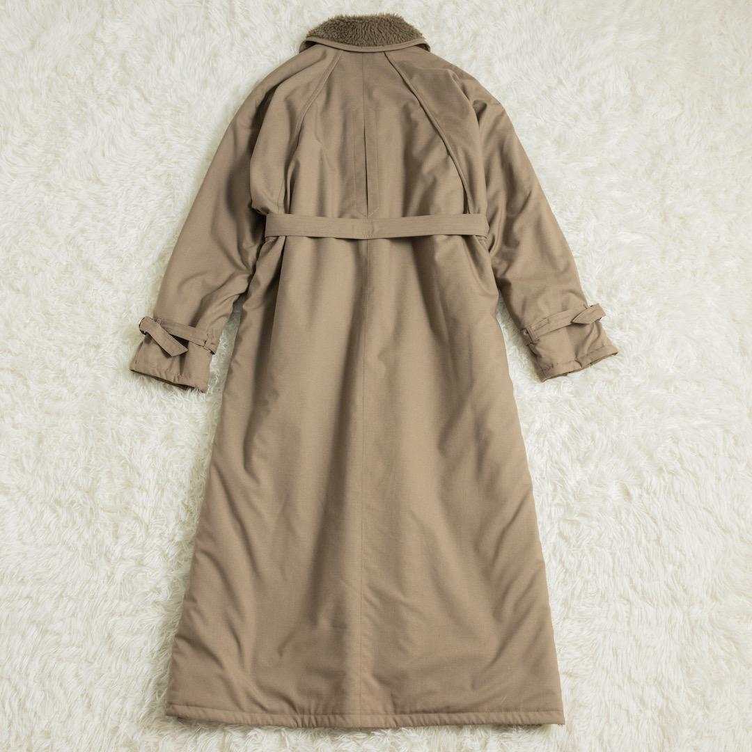 CLANE クラネ リバーシブルミリタリーロングコート 安達祐実着用 ベージュ