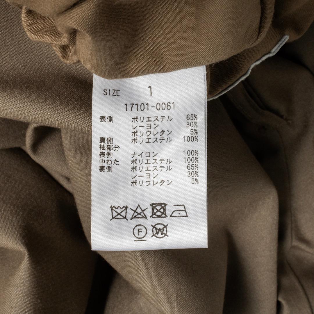 CLANE クラネ リバーシブルミリタリーロングコート 安達祐実着用 ベージュ