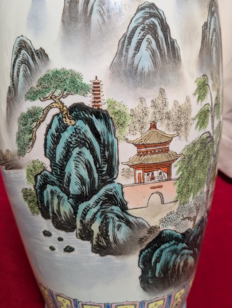 景徳鎮　大壺　花瓶　高さ60cm