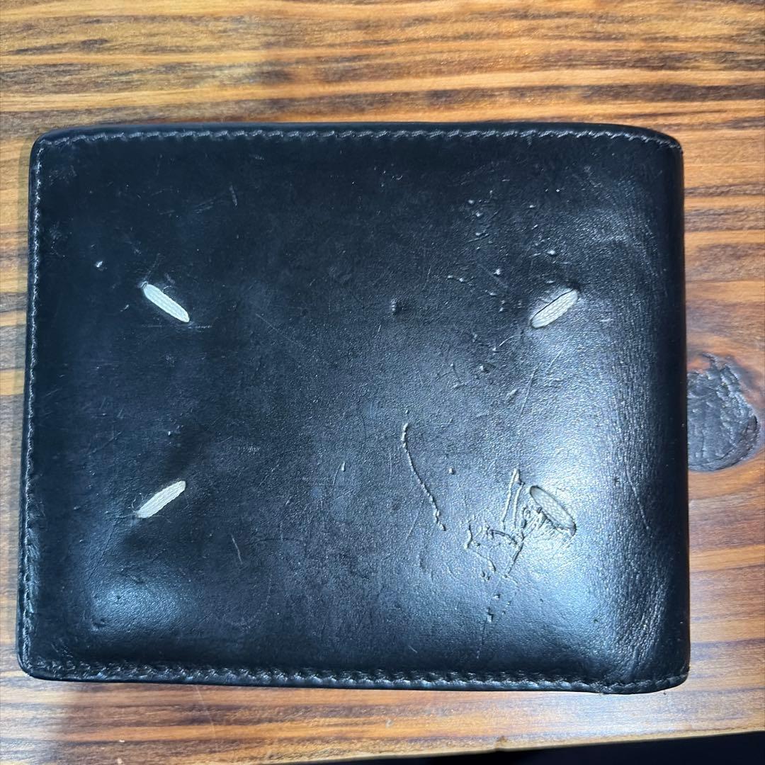 【中古】メゾンマルジェラ 二つ折り財布 Maison Margiela