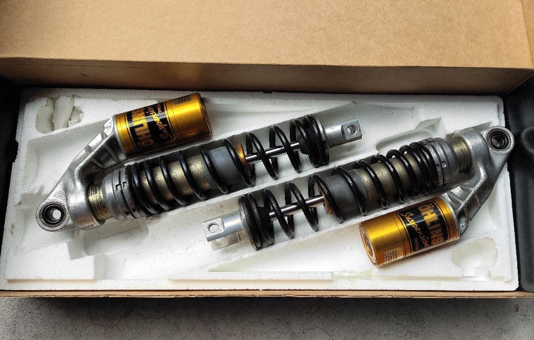 よし様　超メルカリ市期間値下げ　当時物　オーリンズ　リアサスペンション　ガイコツ