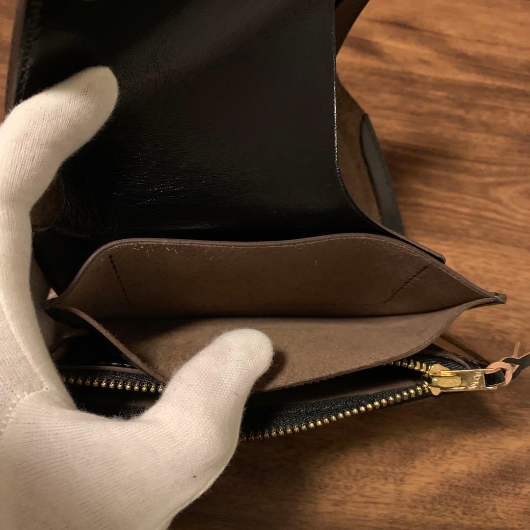 トラッカーウォレット　ミドル　CA008 コードバン引き紐付き