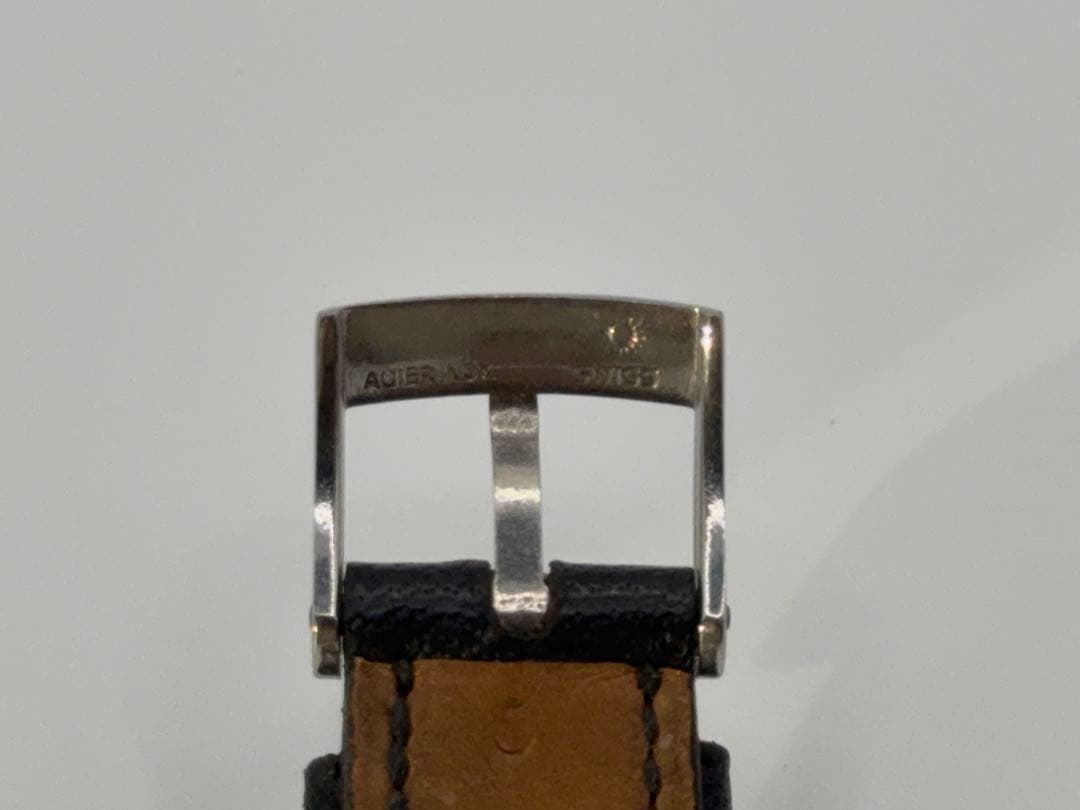 HERMES カレーシュ ヴィンテージ 手巻き時計 ブラック