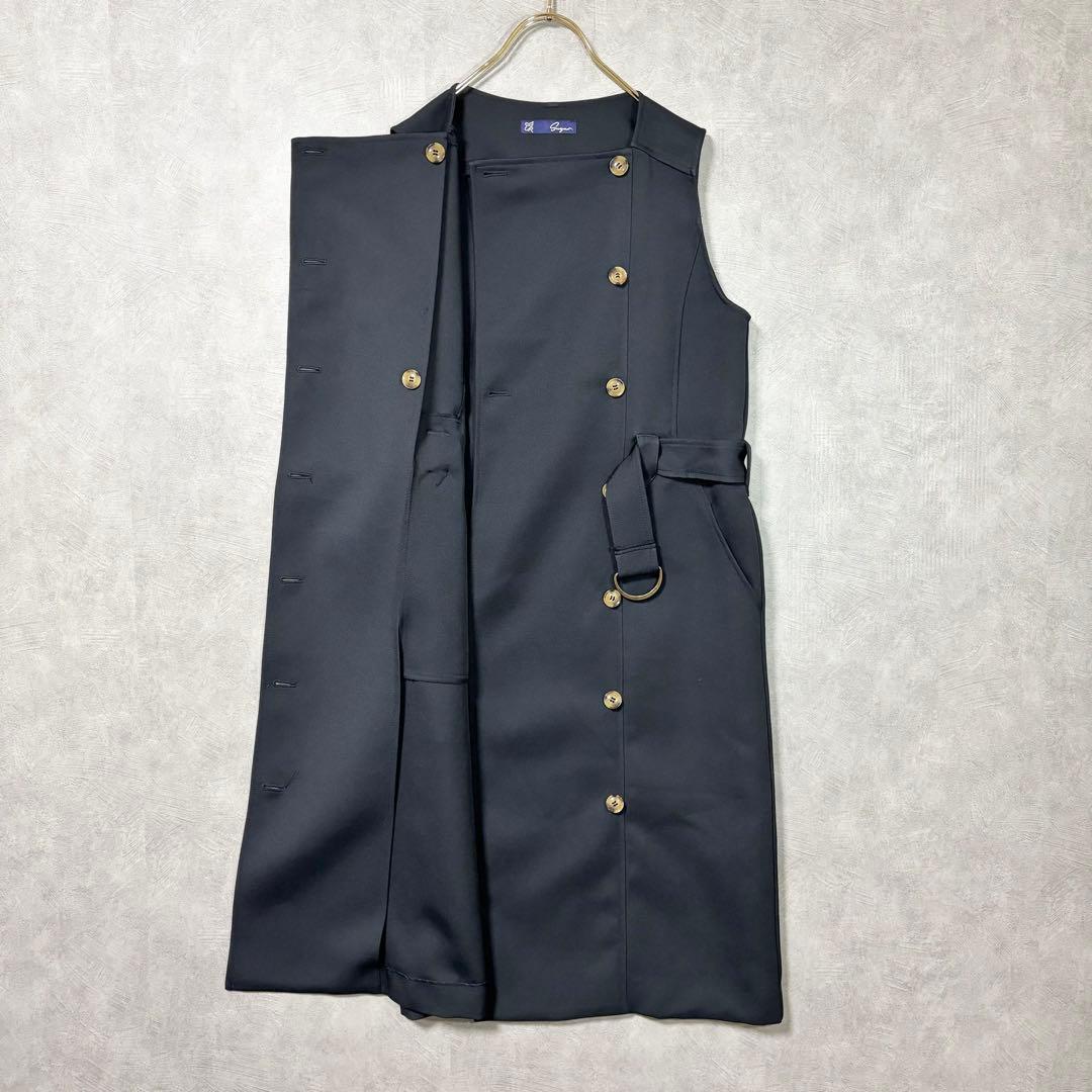 sugaryuu 2way trench gilet トレンチジレ