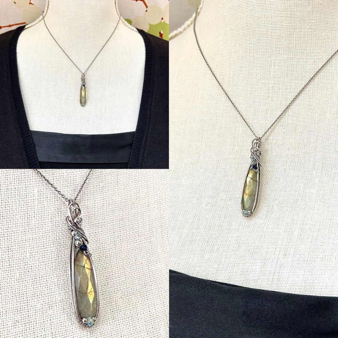 ハルページ☆リクエスト3点 ワイヤーラッピング アート ジュエリー