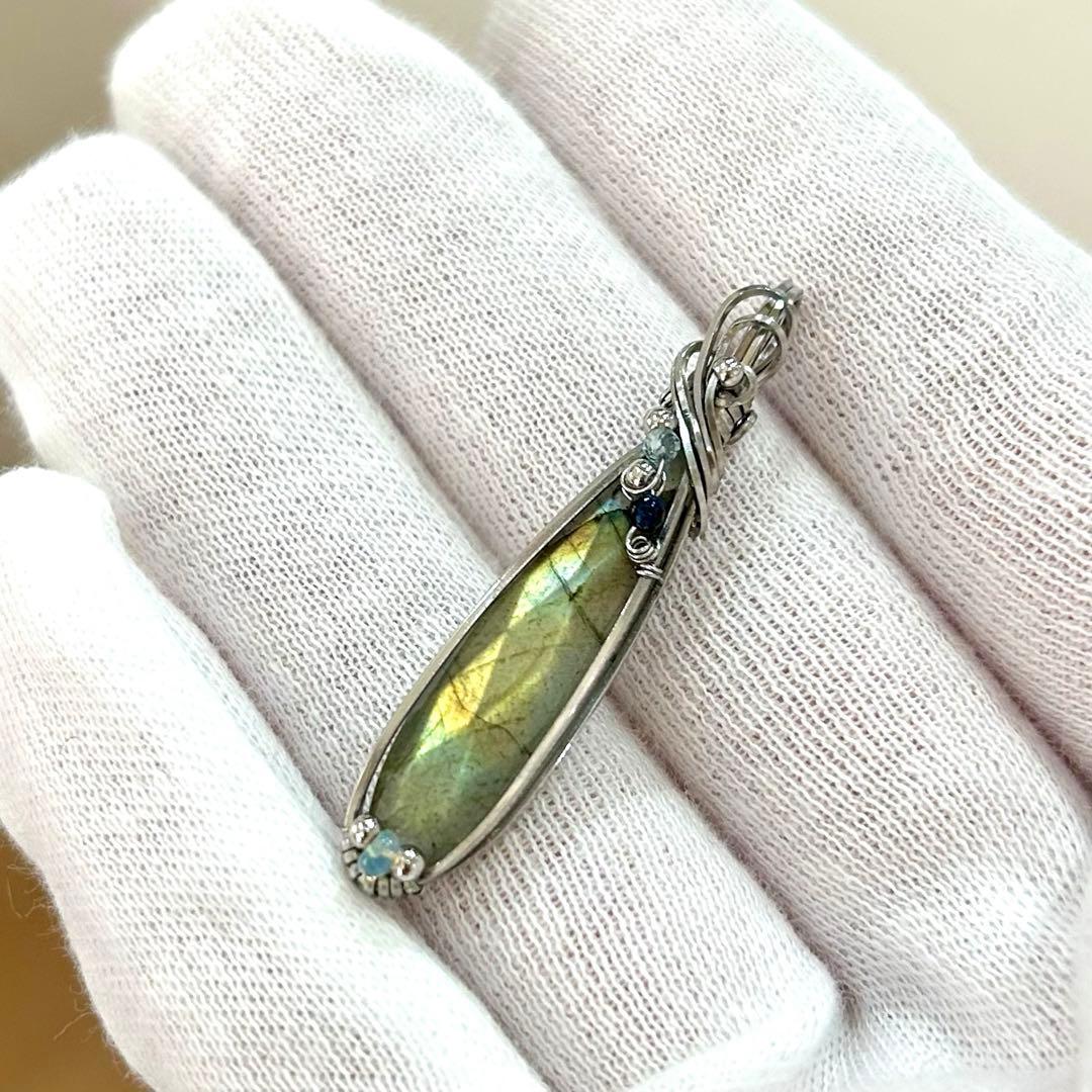 ハルページ☆リクエスト3点 ワイヤーラッピング アート ジュエリー