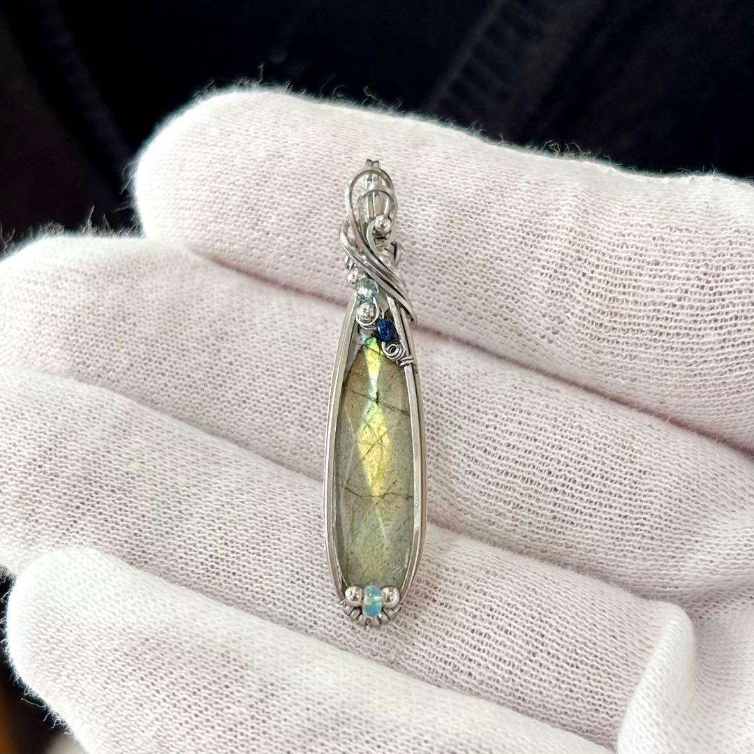 ハルページ☆リクエスト3点 ワイヤーラッピング アート ジュエリー