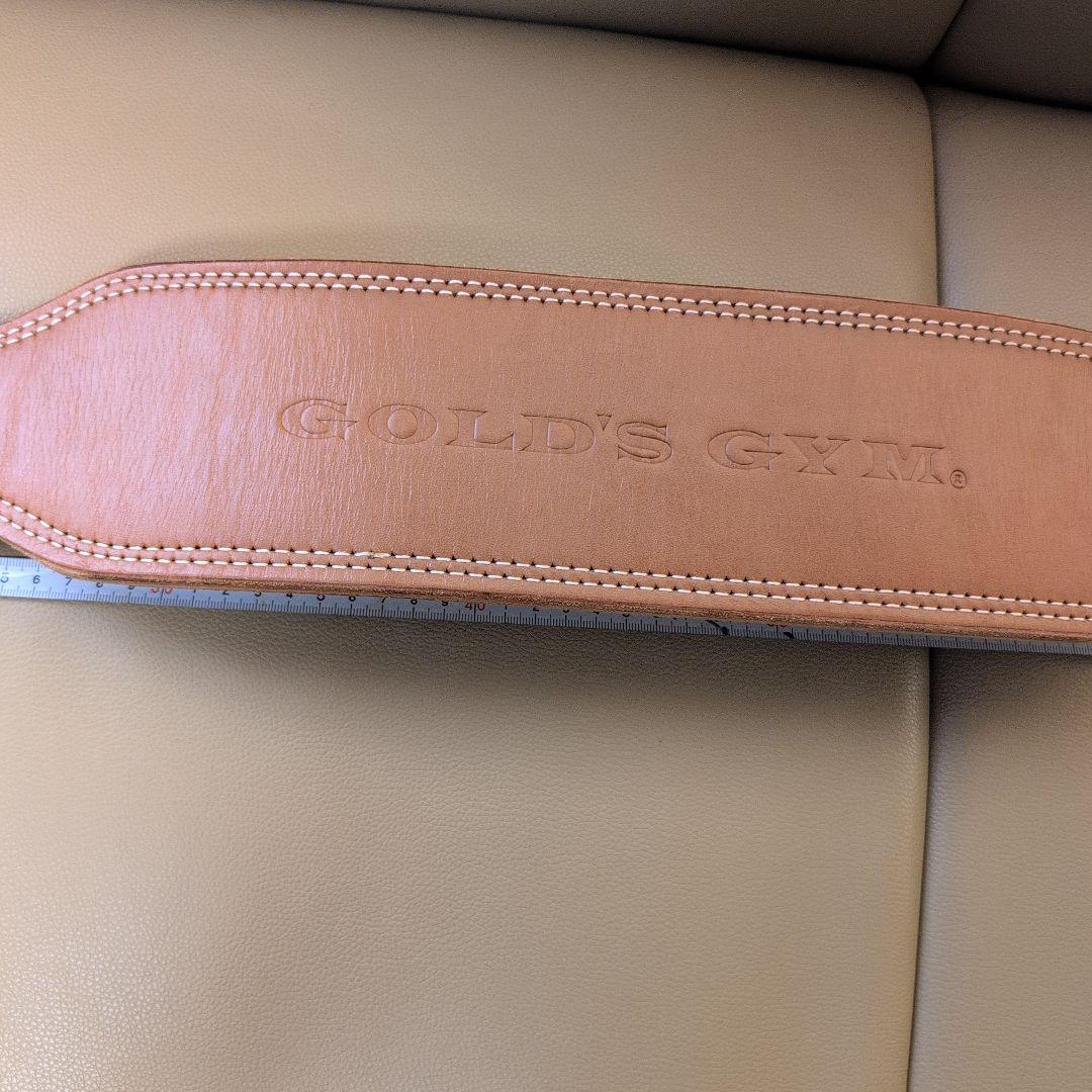 ゴールドジム　プロレザーベルト　Lサイズ