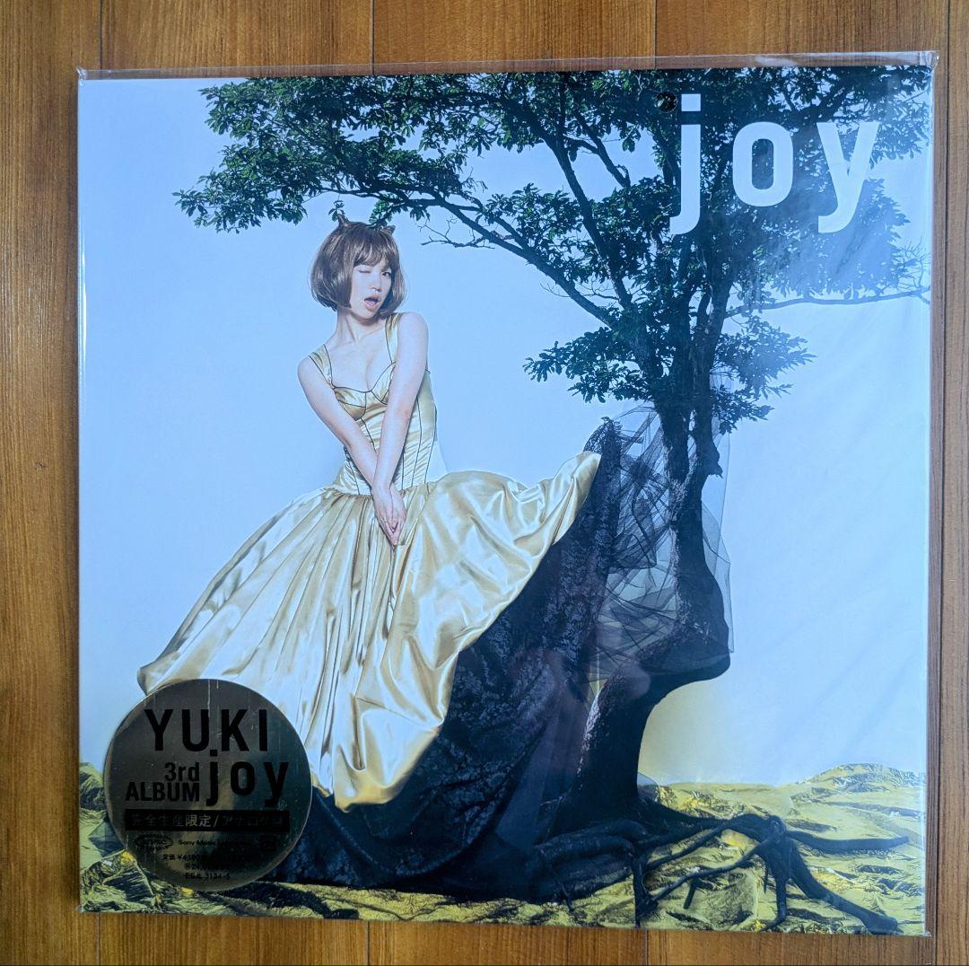 新品未開封　YUKI joy 3rd ALBUM レコード　アナログ盤