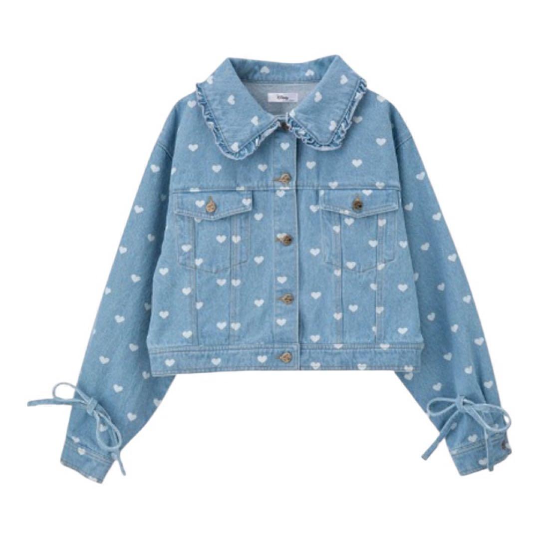 【新品未使用】アベイルAvail Disney デニムジャケット　レディース　L