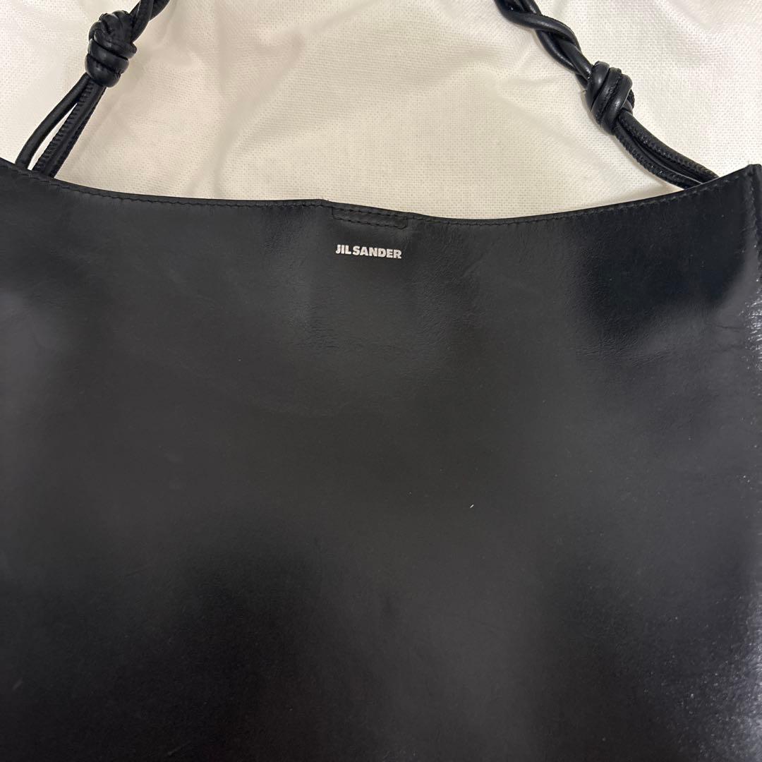JIL SANDER 黒 Tangle ミディアム バッグ