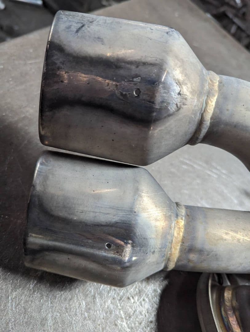 JF3　N-BOXカスタム　フジツボオーソライズK　2本出しマフラー